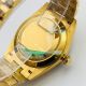 EW Replica Gold Rolex Day Date White Grid Dial Diamond Bezel Watch 40MM (7)_th.jpg